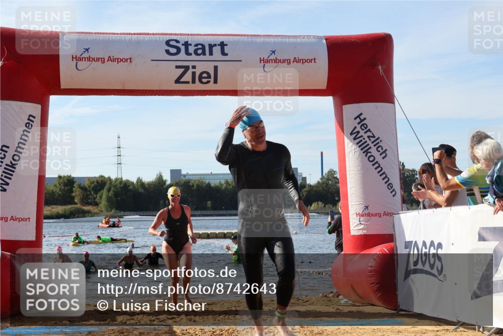 07.09.2025 - 19. Norderstedt Triathlon Luisa Fischer http://msf.ph/oto/8742643 07.09.2025 10:06:07 Schwimmen 1112, 1126, 1135, 1137, 1140, 1146 meine-sportfotos.de