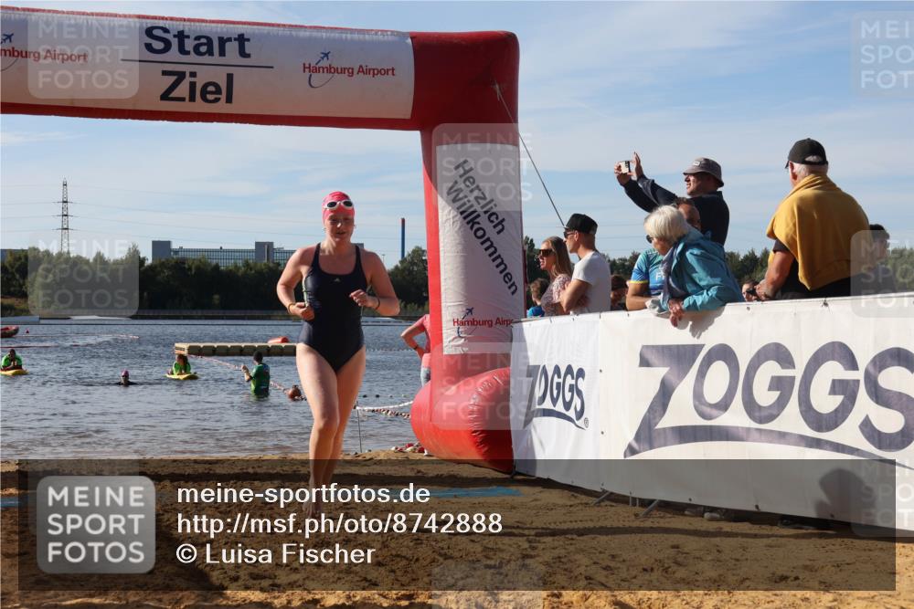 07.09.2025 - 19. Norderstedt Triathlon Luisa Fischer http://msf.ph/oto/8742888 07.09.2025 10:06:28 Schwimmen 1115, 1125, 1130, 1143, 1148, 1150 meine-sportfotos.de