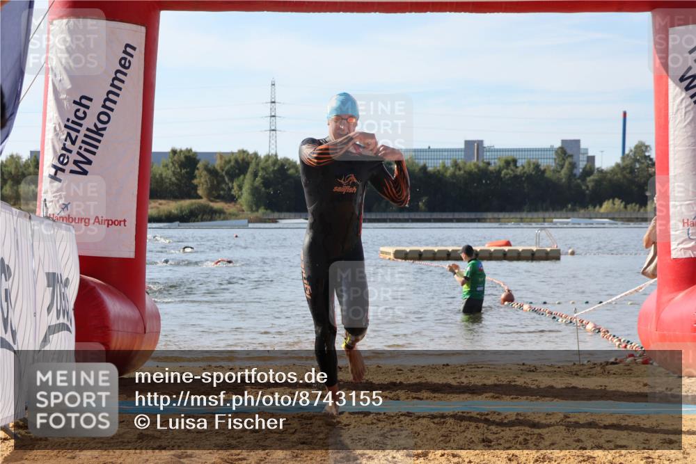 07.09.2025 - 19. Norderstedt Triathlon Luisa Fischer http://msf.ph/oto/8743155 07.09.2025 10:20:52 Schwimmen 646, 654 meine-sportfotos.de