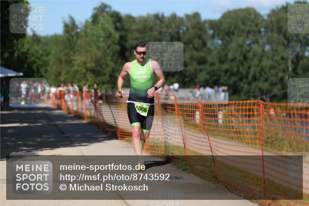 07.09.2025 - 19. Norderstedt Triathlon Michael Strokosch http://msf.ph/oto/8743592 07.09.2025 14:42:47 Laufen 1006 meine-sportfotos.de