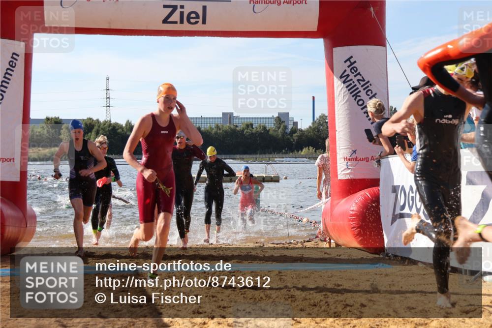 07.09.2025 - 19. Norderstedt Triathlon Luisa Fischer http://msf.ph/oto/8743612 07.09.2025 10:22:15 Schwimmen 86, 639, 648, 652, 655, 664, 667, 672, 673, 686 meine-sportfotos.de
