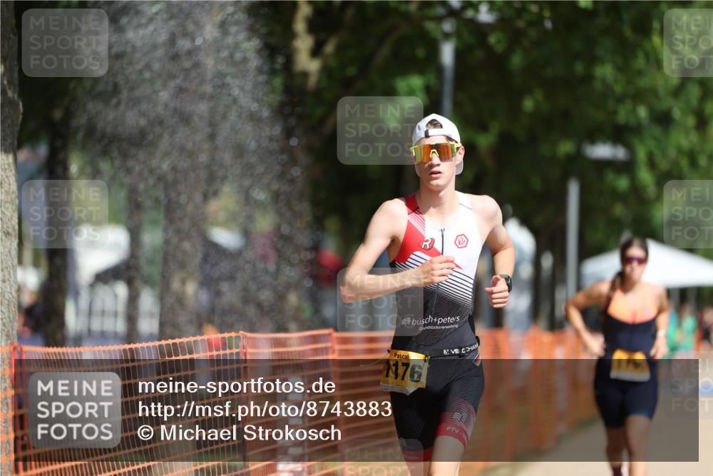 07.09.2025 - 19. Norderstedt Triathlon Michael Strokosch http://msf.ph/oto/8743883 07.09.2025 11:57:02 Laufen 1176, 1195 meine-sportfotos.de