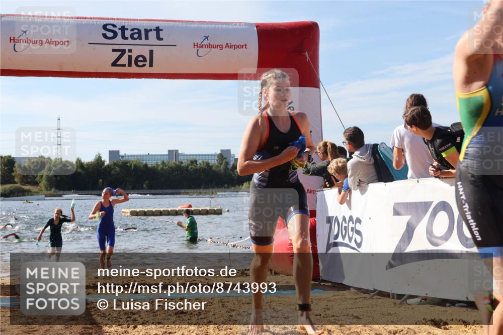 07.09.2025 - 19. Norderstedt Triathlon Luisa Fischer http://msf.ph/oto/8743993 07.09.2025 10:22:49 Schwimmen 109, 118, 131, 638, 670, 680, 684, 691 meine-sportfotos.de