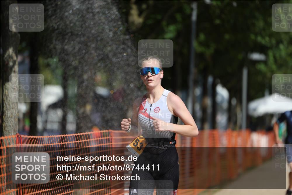 07.09.2025 - 19. Norderstedt Triathlon Michael Strokosch http://msf.ph/oto/8744411 07.09.2025 11:57:27 Laufen 837, 1153 meine-sportfotos.de