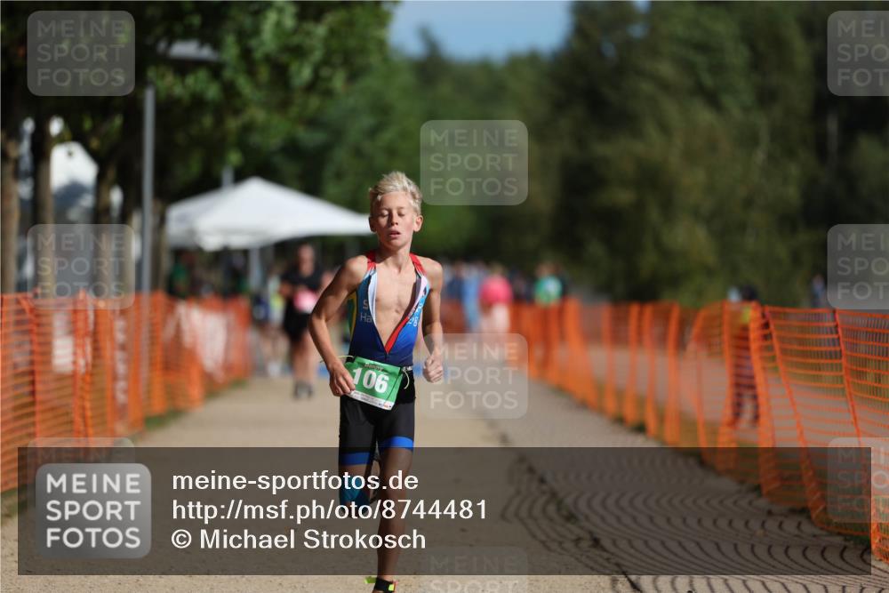 07.09.2025 - 19. Norderstedt Triathlon Michael Strokosch http://msf.ph/oto/8744481 07.09.2025 10:58:37 Laufen 106 meine-sportfotos.de