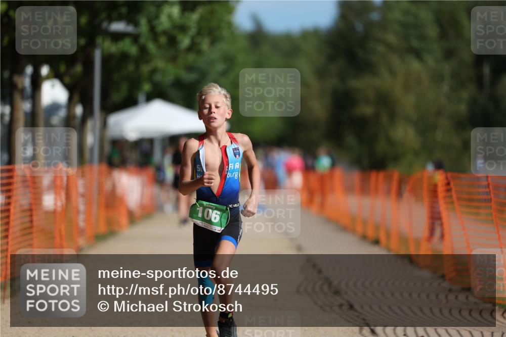 07.09.2025 - 19. Norderstedt Triathlon Michael Strokosch http://msf.ph/oto/8744495 07.09.2025 10:58:38 Laufen 106 meine-sportfotos.de