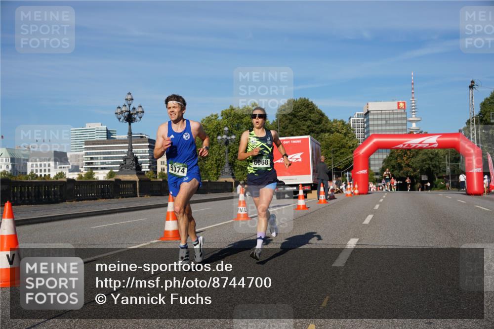 07.09.2025 - BARMER Alsterlauf Yannick Fuchs http://msf.ph/oto/8744700 07.09.2025 09:30:05 Laufen 5374, 8909 meine-sportfotos.de