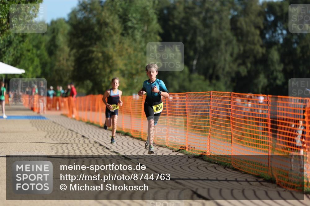 07.09.2025 - 19. Norderstedt Triathlon Michael Strokosch http://msf.ph/oto/8744763 07.09.2025 09:42:45 Laufen 604, 633 meine-sportfotos.de