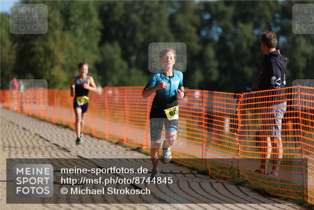 07.09.2025 - 19. Norderstedt Triathlon Michael Strokosch http://msf.ph/oto/8744845 07.09.2025 09:42:47 Laufen 604, 633 meine-sportfotos.de