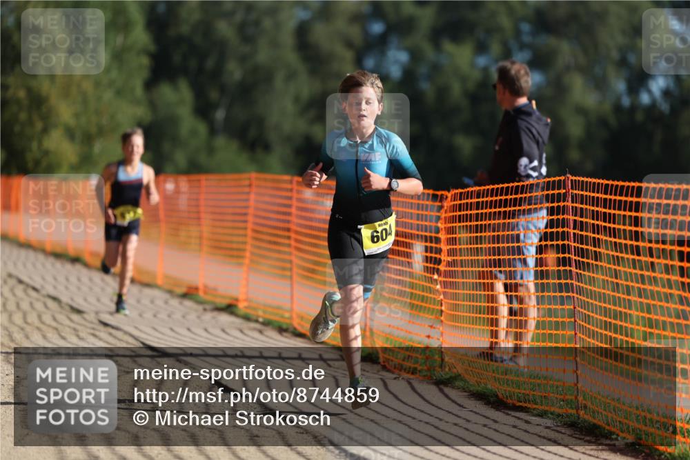 07.09.2025 - 19. Norderstedt Triathlon Michael Strokosch http://msf.ph/oto/8744859 07.09.2025 09:42:47 Laufen 604, 633 meine-sportfotos.de