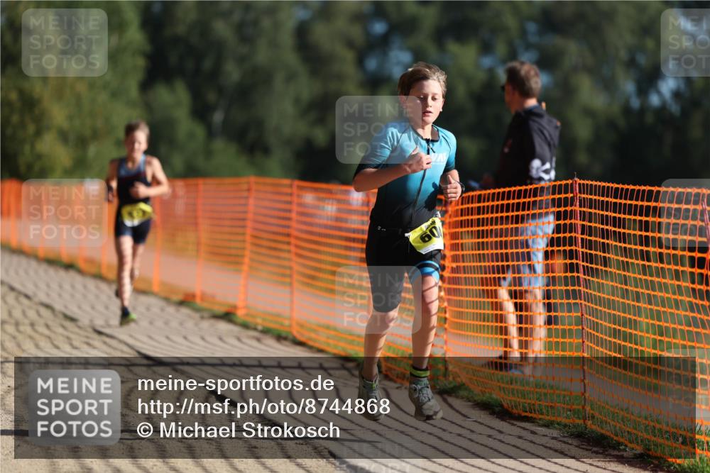 07.09.2025 - 19. Norderstedt Triathlon Michael Strokosch http://msf.ph/oto/8744868 07.09.2025 09:42:47 Laufen 604, 633 meine-sportfotos.de