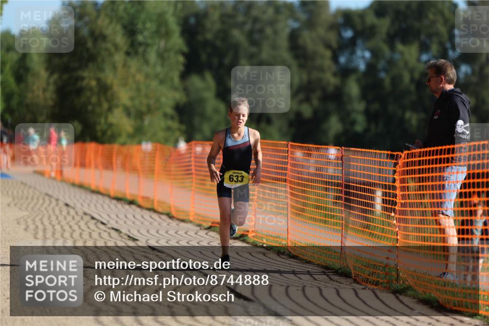 07.09.2025 - 19. Norderstedt Triathlon Michael Strokosch http://msf.ph/oto/8744888 07.09.2025 09:42:49 Laufen 604, 633 meine-sportfotos.de