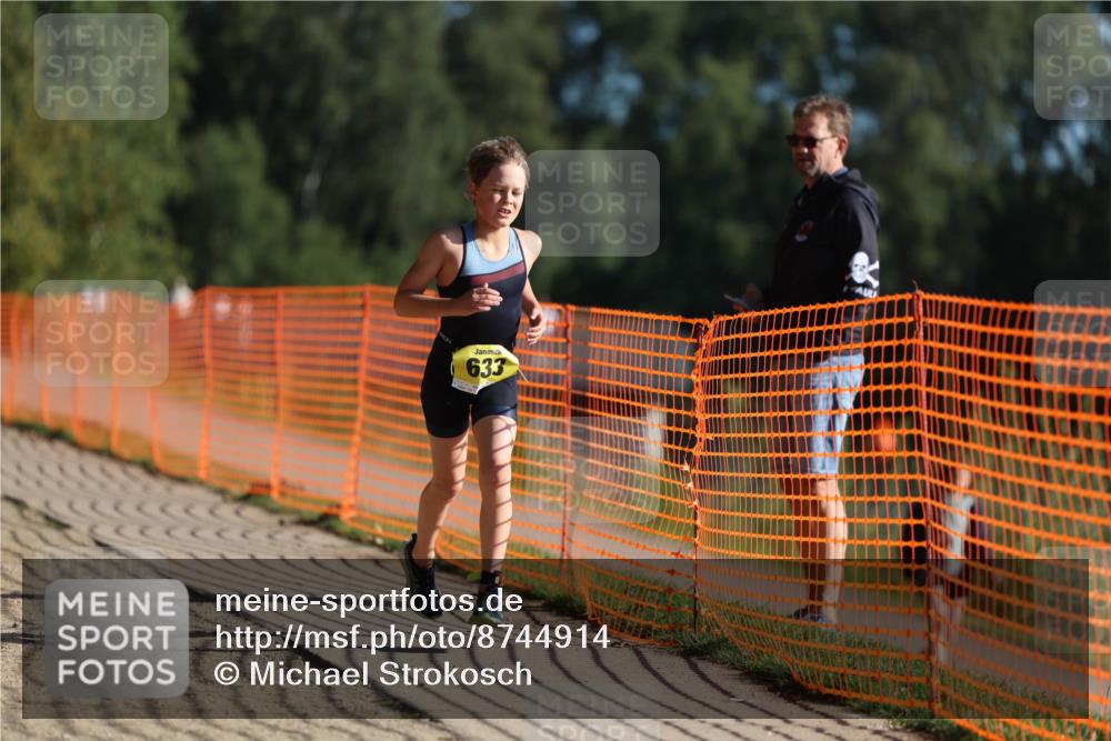 07.09.2025 - 19. Norderstedt Triathlon Michael Strokosch http://msf.ph/oto/8744914 07.09.2025 09:42:50 Laufen 604, 633 meine-sportfotos.de