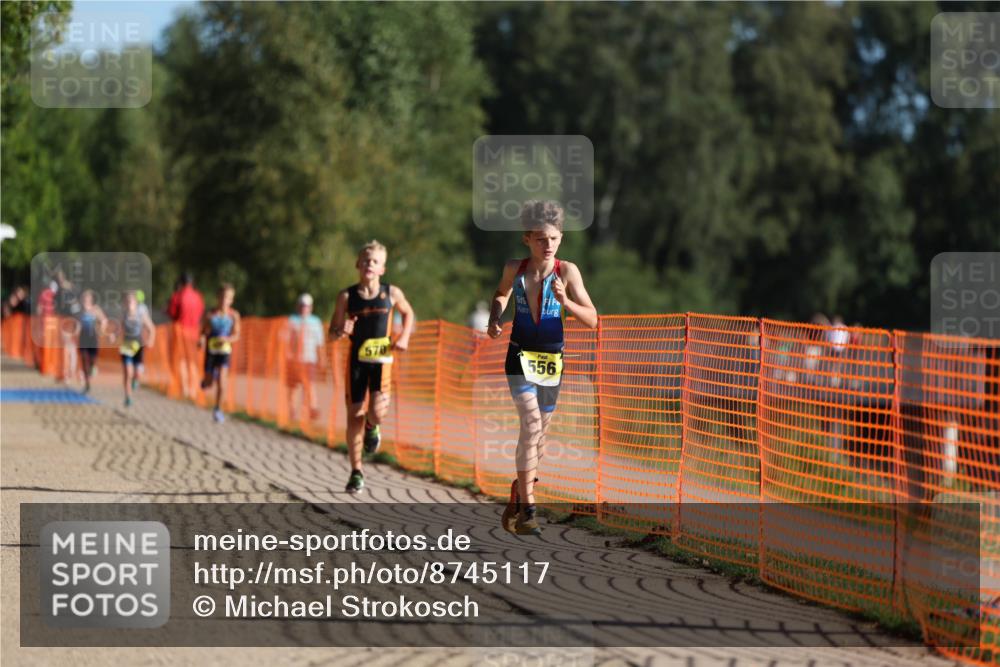 07.09.2025 - 19. Norderstedt Triathlon Michael Strokosch http://msf.ph/oto/8745117 07.09.2025 09:43:17 Laufen 556, 570 meine-sportfotos.de