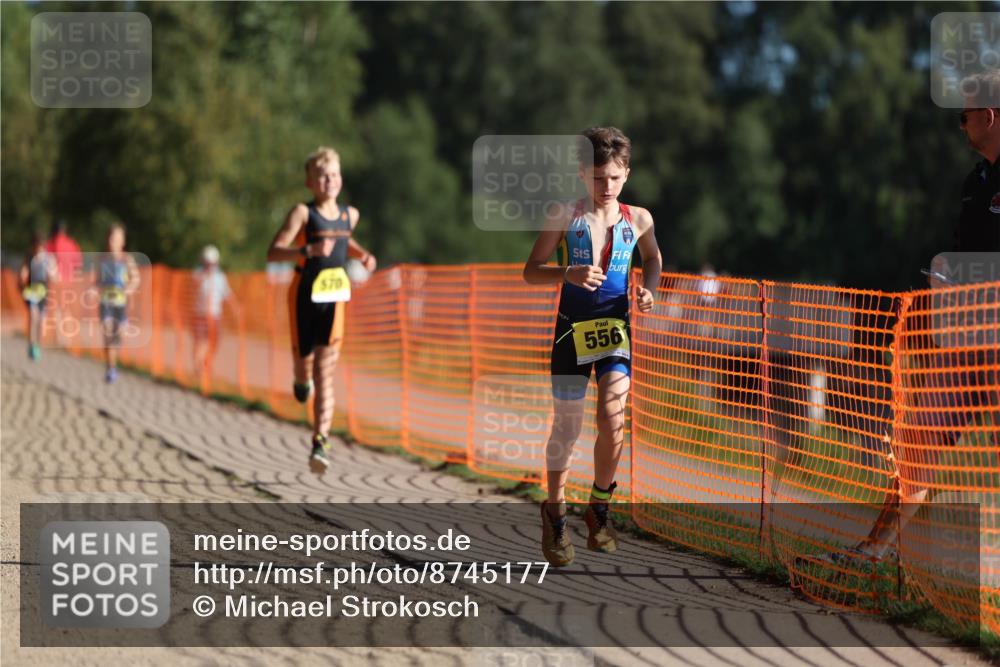 07.09.2025 - 19. Norderstedt Triathlon Michael Strokosch http://msf.ph/oto/8745177 07.09.2025 09:43:19 Laufen 556, 570 meine-sportfotos.de