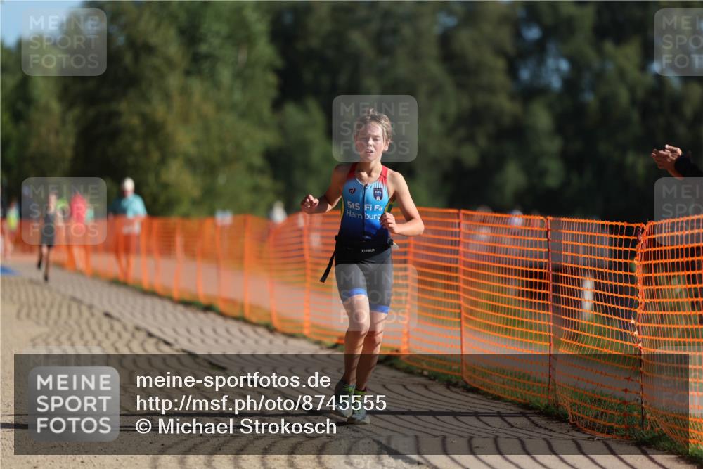 07.09.2025 - 19. Norderstedt Triathlon Michael Strokosch http://msf.ph/oto/8745555 07.09.2025 09:43:35 Laufen 562, 591, 609 meine-sportfotos.de