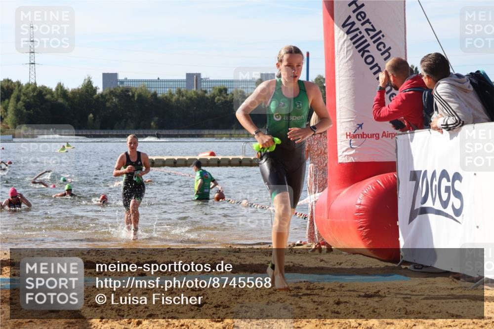 07.09.2025 - 19. Norderstedt Triathlon Luisa Fischer http://msf.ph/oto/8745568 07.09.2025 10:24:26 Schwimmen 60, 79, 102, 104, 115, 124, 132, 134, 665, 683 meine-sportfotos.de