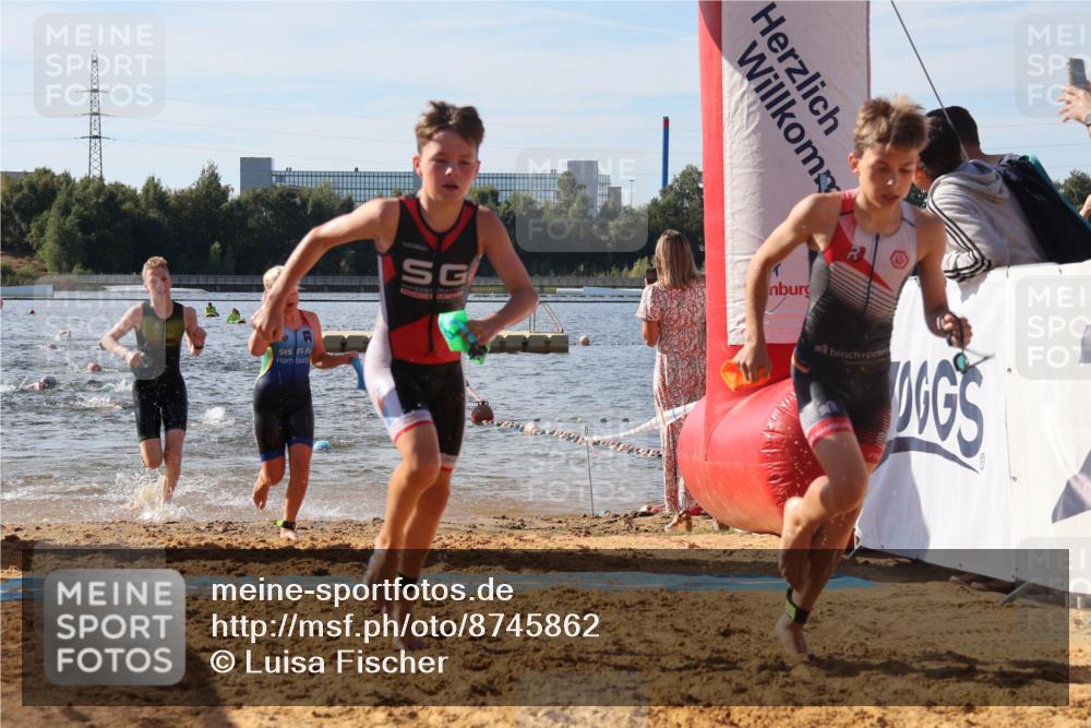 07.09.2025 - 19. Norderstedt Triathlon Luisa Fischer http://msf.ph/oto/8745862 07.09.2025 10:24:53 Schwimmen 61, 62, 73, 100, 120, 123, 126, 130 meine-sportfotos.de