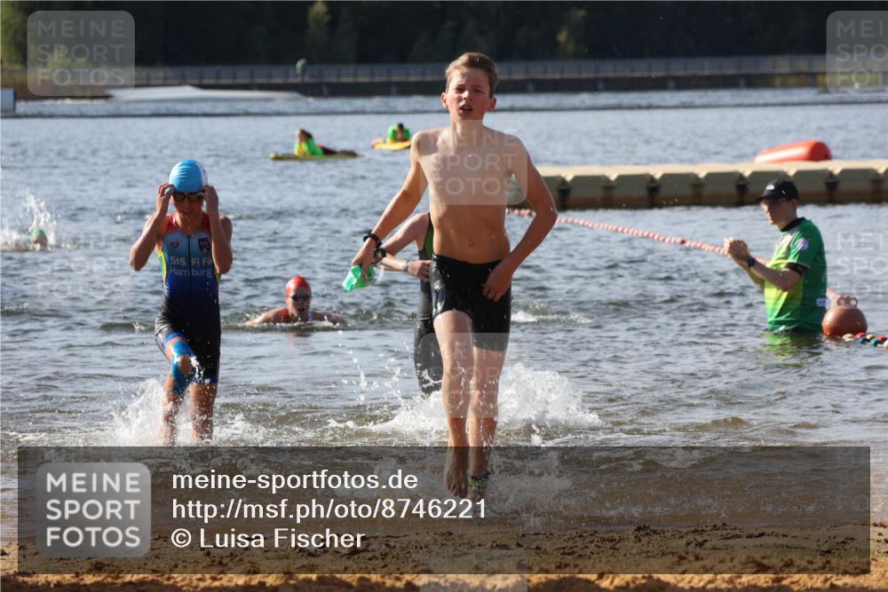 07.09.2025 - 19. Norderstedt Triathlon Luisa Fischer http://msf.ph/oto/8746221 07.09.2025 10:25:13 Schwimmen 77, 80, 91, 106, 127, 650 meine-sportfotos.de