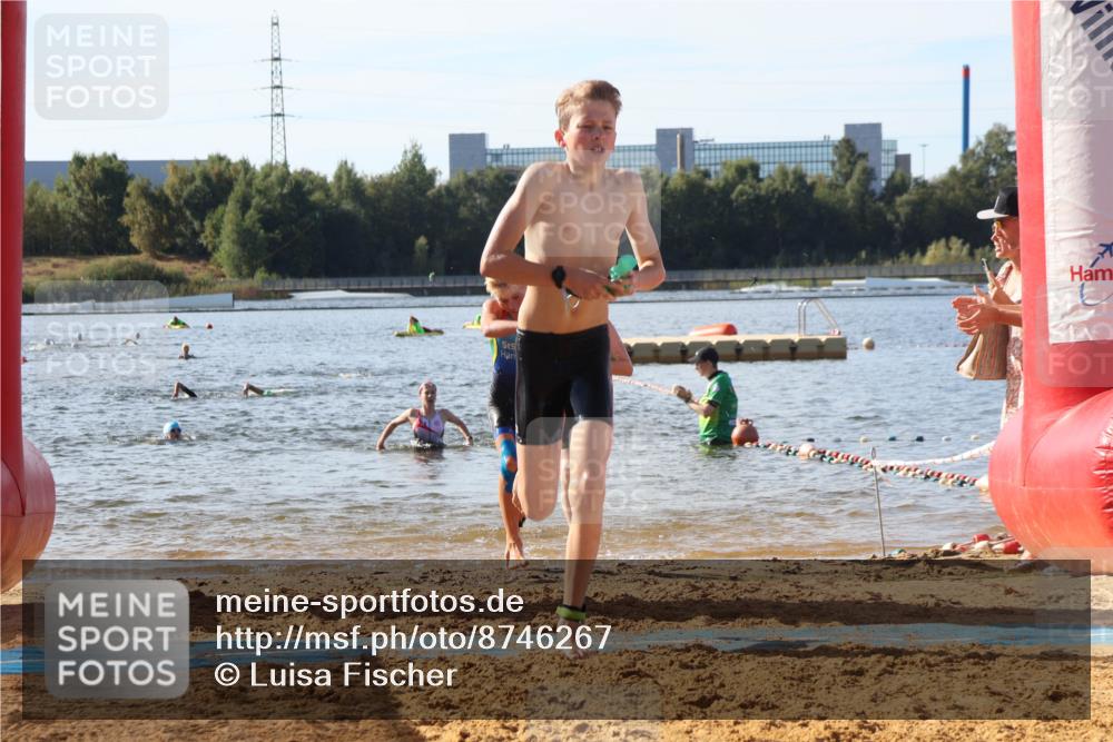 07.09.2025 - 19. Norderstedt Triathlon Luisa Fischer http://msf.ph/oto/8746267 07.09.2025 10:25:15 Schwimmen 77, 80, 91, 106, 127, 650 meine-sportfotos.de