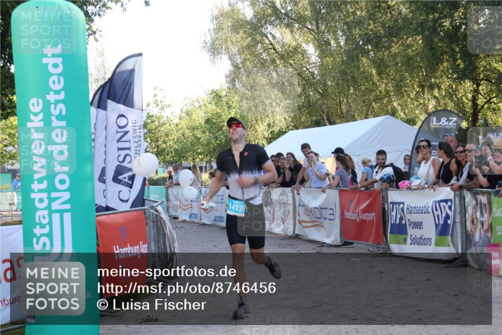 07.09.2025 - 19. Norderstedt Triathlon Luisa Fischer http://msf.ph/oto/8746456 07.09.2025 17:28:50 Ziel 1412 meine-sportfotos.de