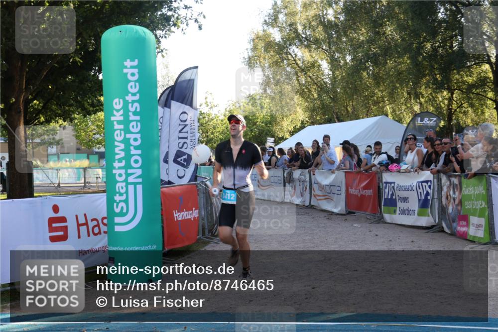 07.09.2025 - 19. Norderstedt Triathlon Luisa Fischer http://msf.ph/oto/8746465 07.09.2025 17:28:51 Ziel 1412 meine-sportfotos.de