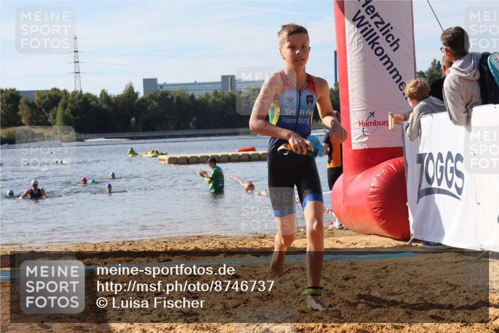 07.09.2025 - 19. Norderstedt Triathlon Luisa Fischer http://msf.ph/oto/8746737 07.09.2025 10:26:48 Schwimmen 78, 98 meine-sportfotos.de