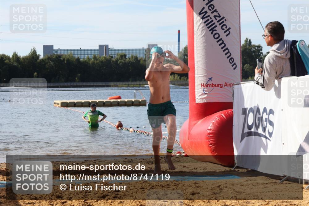 07.09.2025 - 19. Norderstedt Triathlon Luisa Fischer http://msf.ph/oto/8747119 07.09.2025 10:28:15 Schwimmen 94, 116, 644 meine-sportfotos.de