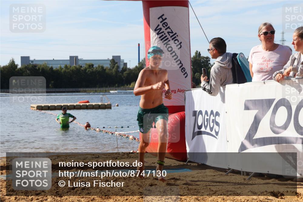 07.09.2025 - 19. Norderstedt Triathlon Luisa Fischer http://msf.ph/oto/8747130 07.09.2025 10:28:16 Schwimmen 94, 116, 644 meine-sportfotos.de