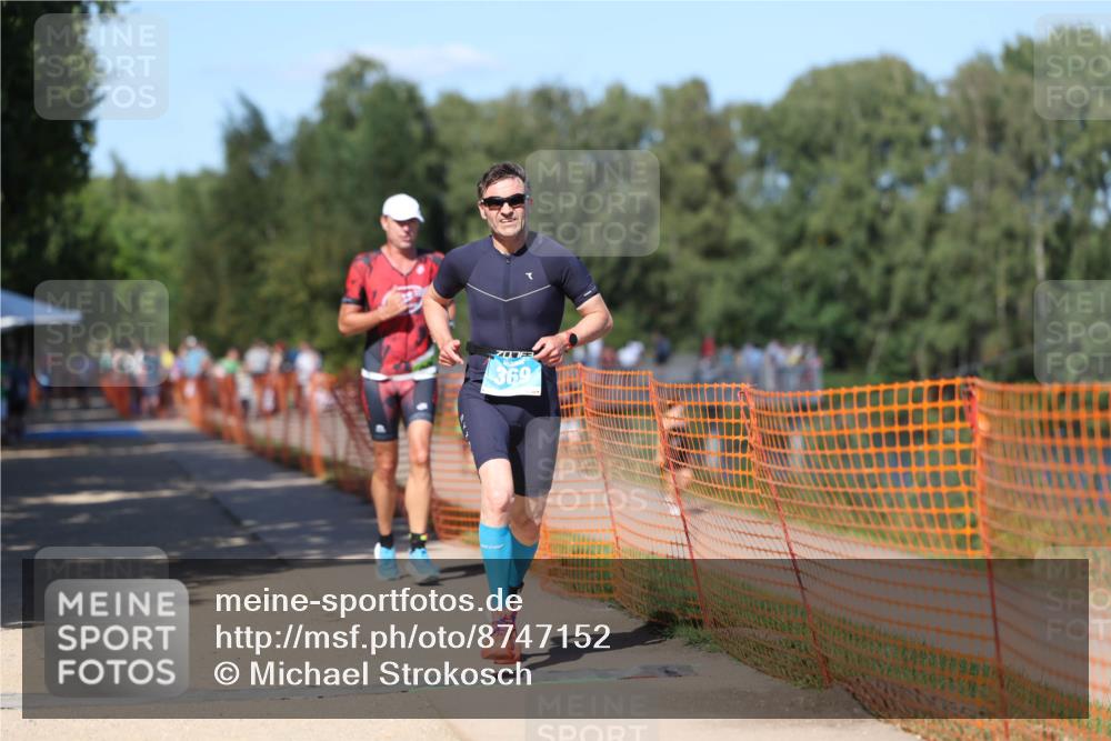 07.09.2025 - 19. Norderstedt Triathlon Michael Strokosch http://msf.ph/oto/8747152 07.09.2025 14:50:19 Laufen 369, 960 meine-sportfotos.de