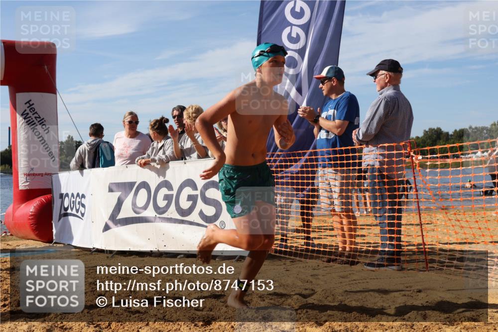 07.09.2025 - 19. Norderstedt Triathlon Luisa Fischer http://msf.ph/oto/8747153 07.09.2025 10:28:17 Schwimmen 94, 116, 644 meine-sportfotos.de