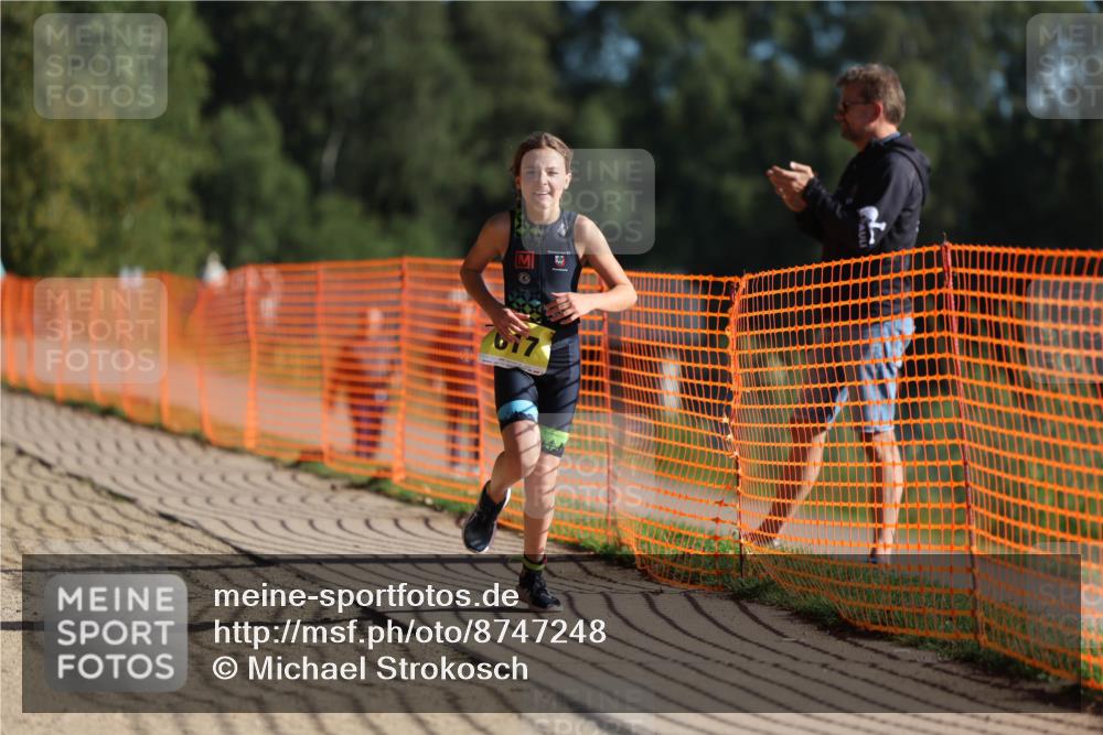 07.09.2025 - 19. Norderstedt Triathlon Michael Strokosch http://msf.ph/oto/8747248 07.09.2025 09:45:19 Laufen 592, 617 meine-sportfotos.de