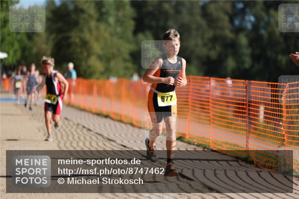 07.09.2025 - 19. Norderstedt Triathlon Michael Strokosch http://msf.ph/oto/8747462 07.09.2025 09:45:44 Laufen 574, 577 meine-sportfotos.de