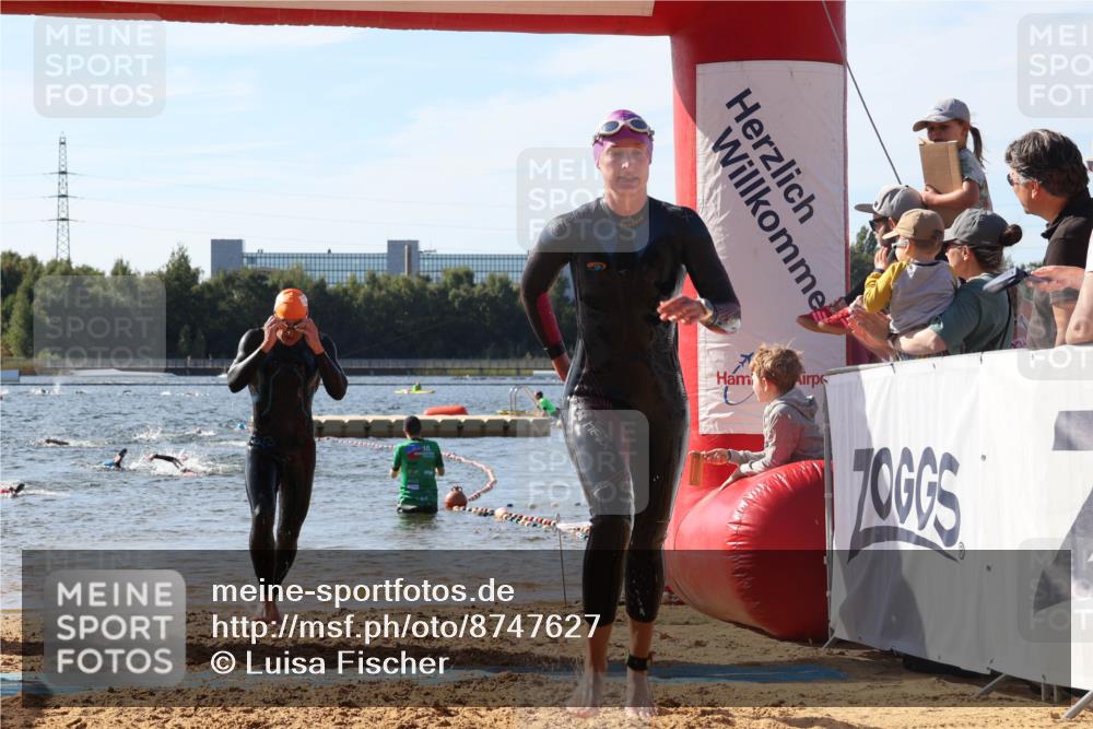07.09.2025 - 19. Norderstedt Triathlon Luisa Fischer http://msf.ph/oto/8747627 07.09.2025 10:49:41 Schwimmen 225, 231, 1188 meine-sportfotos.de