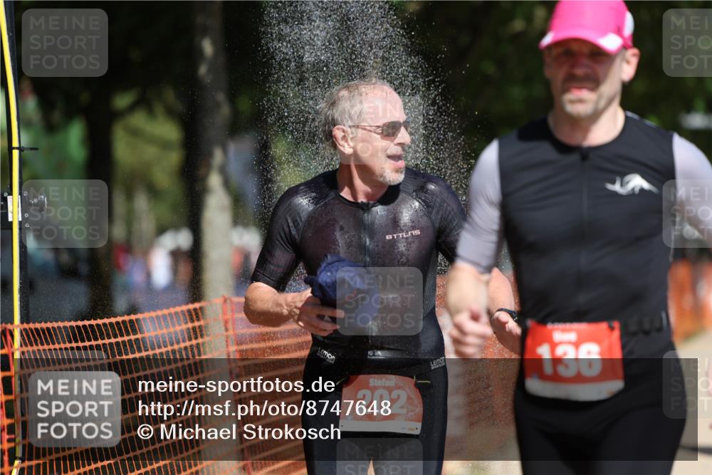 07.09.2025 - 19. Norderstedt Triathlon Michael Strokosch http://msf.ph/oto/8747648 07.09.2025 12:38:10 Laufen 136, 182, 202, 1378 meine-sportfotos.de