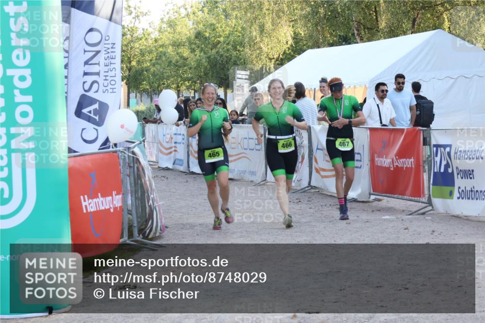 07.09.2025 - 19. Norderstedt Triathlon Luisa Fischer http://msf.ph/oto/8748029 07.09.2025 17:38:28 Ziel 466 meine-sportfotos.de