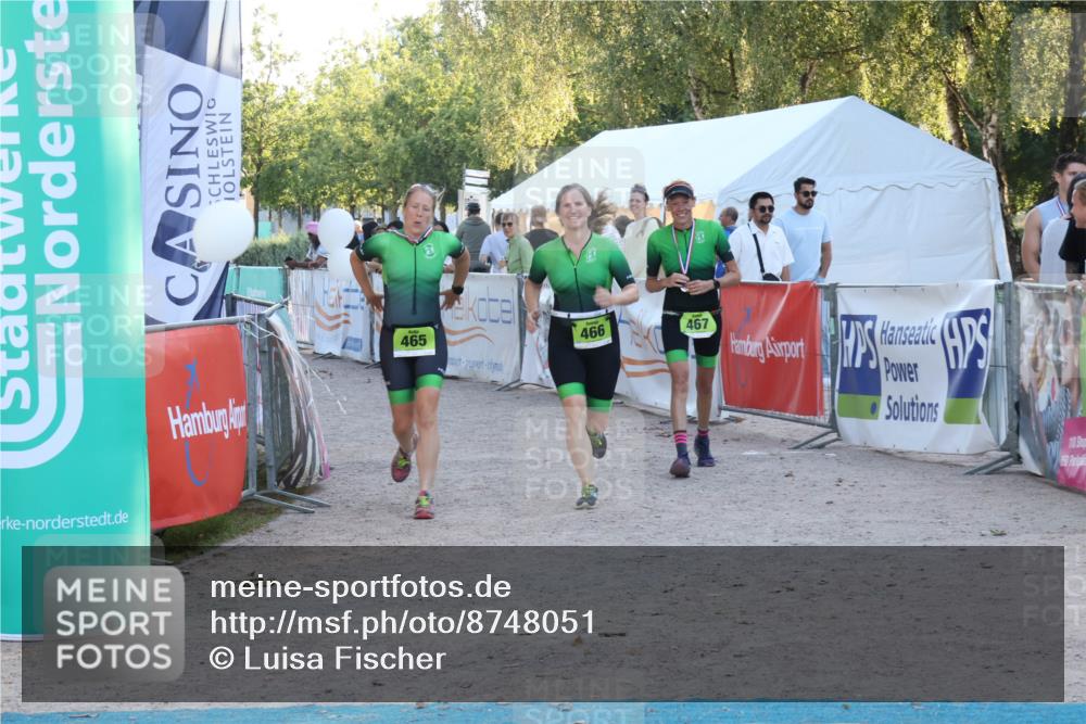 07.09.2025 - 19. Norderstedt Triathlon Luisa Fischer http://msf.ph/oto/8748051 07.09.2025 17:38:29 Ziel 466 meine-sportfotos.de