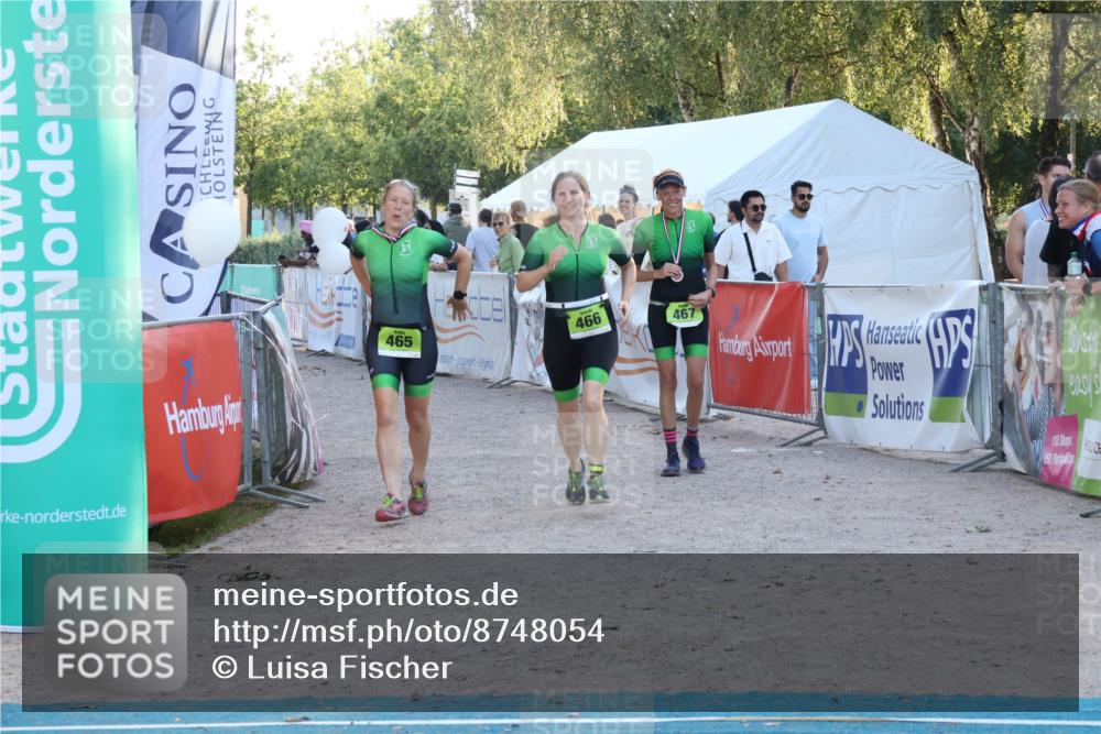 07.09.2025 - 19. Norderstedt Triathlon Luisa Fischer http://msf.ph/oto/8748054 07.09.2025 17:38:29 Ziel 466 meine-sportfotos.de