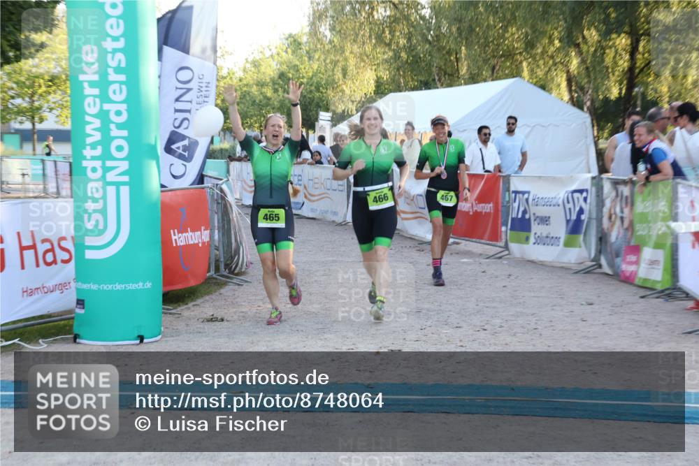 07.09.2025 - 19. Norderstedt Triathlon Luisa Fischer http://msf.ph/oto/8748064 07.09.2025 17:38:30 Ziel 466 meine-sportfotos.de