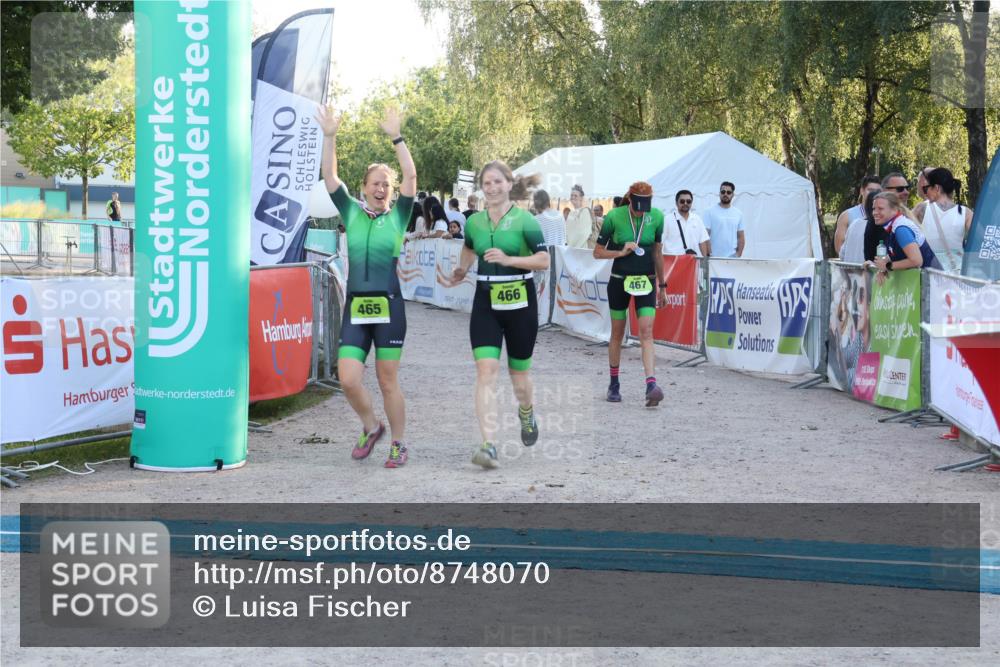 07.09.2025 - 19. Norderstedt Triathlon Luisa Fischer http://msf.ph/oto/8748070 07.09.2025 17:38:30 Ziel 466 meine-sportfotos.de