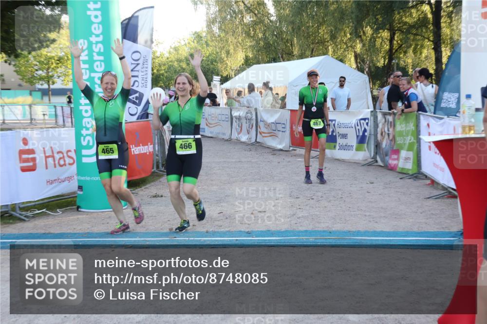 07.09.2025 - 19. Norderstedt Triathlon Luisa Fischer http://msf.ph/oto/8748085 07.09.2025 17:38:31 Ziel 466 meine-sportfotos.de