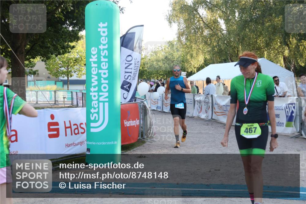 07.09.2025 - 19. Norderstedt Triathlon Luisa Fischer http://msf.ph/oto/8748148 07.09.2025 17:38:36 Ziel 466, 924 meine-sportfotos.de