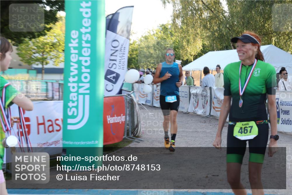 07.09.2025 - 19. Norderstedt Triathlon Luisa Fischer http://msf.ph/oto/8748153 07.09.2025 17:38:37 Ziel 466, 924 meine-sportfotos.de
