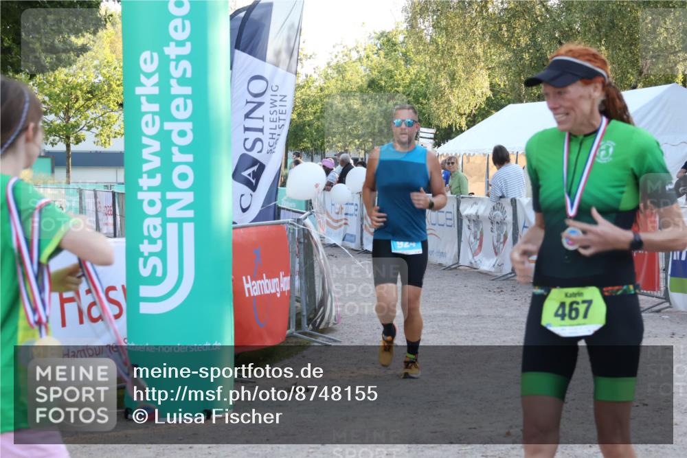 07.09.2025 - 19. Norderstedt Triathlon Luisa Fischer http://msf.ph/oto/8748155 07.09.2025 17:38:37 Ziel 466, 924 meine-sportfotos.de