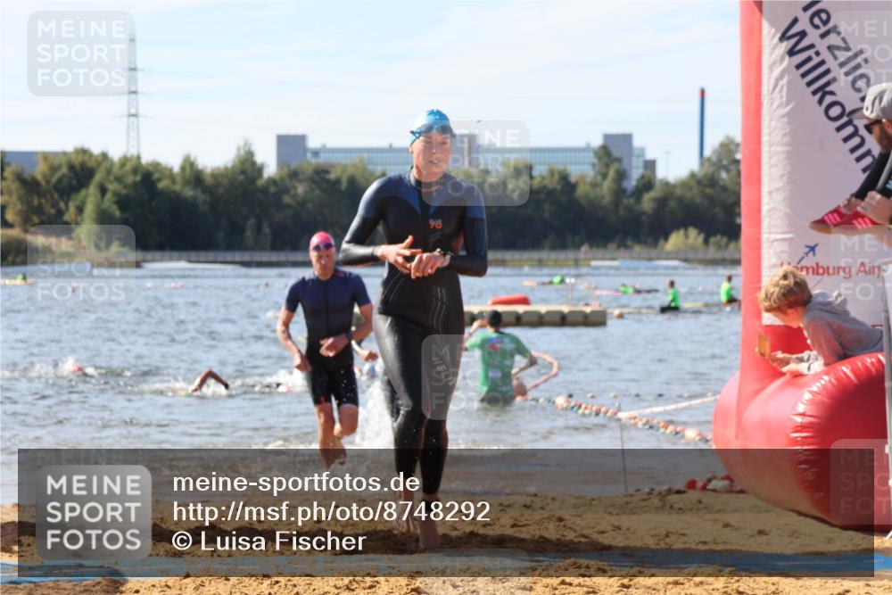 07.09.2025 - 19. Norderstedt Triathlon Luisa Fischer http://msf.ph/oto/8748292 07.09.2025 10:51:44 Schwimmen 204, 844, 1211 meine-sportfotos.de