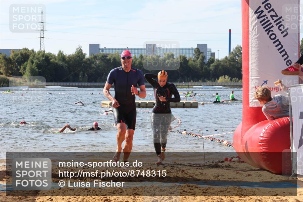 07.09.2025 - 19. Norderstedt Triathlon Luisa Fischer http://msf.ph/oto/8748315 07.09.2025 10:51:46 Schwimmen 204, 844, 1211 meine-sportfotos.de