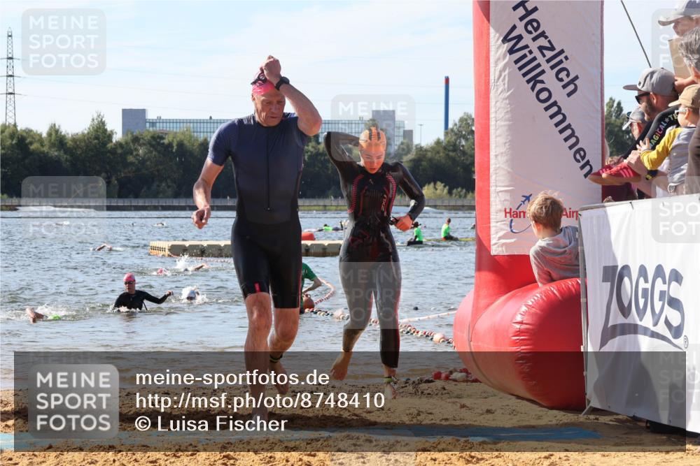 07.09.2025 - 19. Norderstedt Triathlon Luisa Fischer http://msf.ph/oto/8748410 07.09.2025 10:51:47 Schwimmen 204, 844, 1211 meine-sportfotos.de
