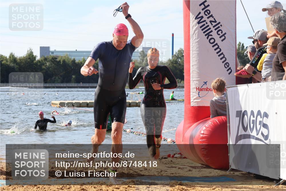 07.09.2025 - 19. Norderstedt Triathlon Luisa Fischer http://msf.ph/oto/8748418 07.09.2025 10:51:48 Schwimmen 204, 844, 1211 meine-sportfotos.de