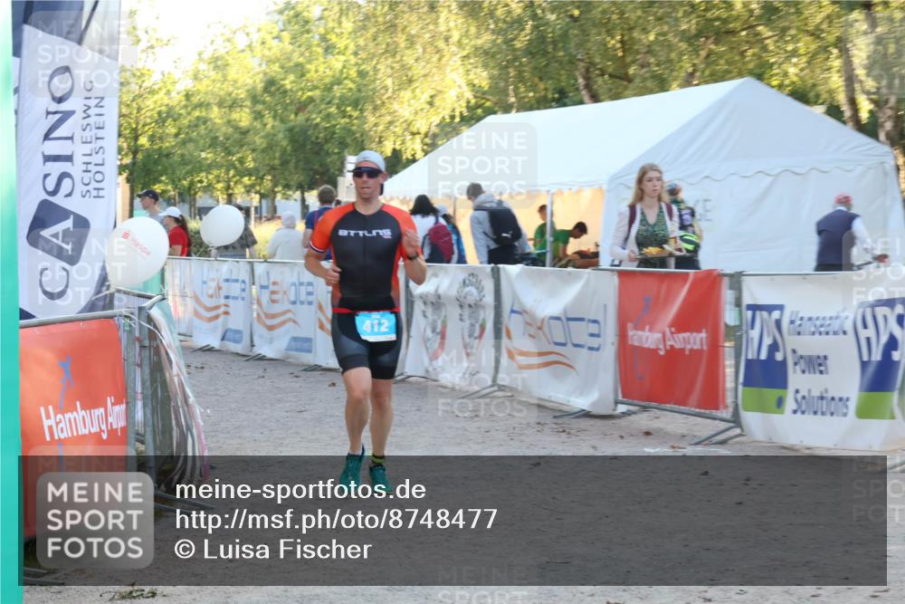 07.09.2025 - 19. Norderstedt Triathlon Luisa Fischer http://msf.ph/oto/8748477 07.09.2025 17:44:25 Ziel 412 meine-sportfotos.de