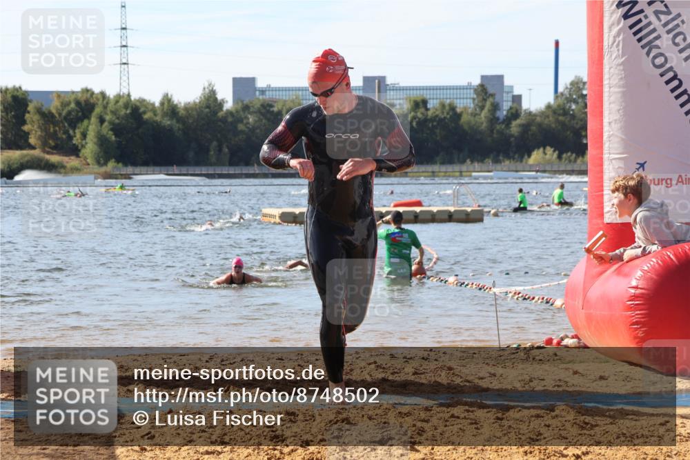 07.09.2025 - 19. Norderstedt Triathlon Luisa Fischer http://msf.ph/oto/8748502 07.09.2025 10:52:05 Schwimmen 1164, 1178, 1340, 1390 meine-sportfotos.de